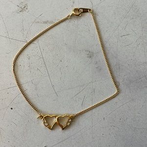 Ankle Bracelet Hearts Friendship